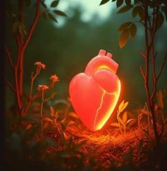 Beating heart in a nest like setting