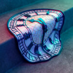 illusion time, melting clock